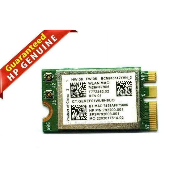 HP Stream 11-r015wm 11-r Wireless Card Bluetooth Port NGFF BCM943142Y 792200-001 (NEW)