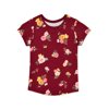 Garanimals Baby & Toddler Girls Floral Print Short Sleeve Shirttail Tee, 12M-5T