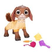 Disneys Wish Interactive Magical Moving and Talking 12 inch Valentino with 4 Accessories