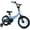 Blue, variant on OLAKIDS Kids Bike, 12 14 16 18 Inch BMX Style Toddlers Bike with Training Wheels Adjustable Seat Handlebar Coaster Brake Handbrake Safety Bell, Children's Bicycle for Boys Girls