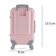 thumbnail image 4 of Mini Maleta Plástico Luggage Play House Toys Travel Girl Accesorios Muñecas, 4 of 8