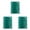 Green*3, variant on 1 Pack Heavy Duty Green Plastic Folder, Letter Size Reinforced Waterproof Tear Resistant File Folder with Binding Rope, Large Capacity 135 Sheets for Office & Home Organization