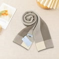 thumbnail image 3 of Clinaoy - Bufanda cálida de invierno para hombre, súper suave, resistente al desgaste, de punto, gruesa, resistente al viento, chal de moda para el cuello, 3 of 7