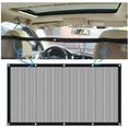 thumbnail image 3 of Barrera para coche para perros - Red de separación para coche con cuerda de ajuste y gancho - Adecuada para SUV y coches pequeños (115 cm x 62 cm), 3 of 5