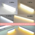 thumbnail image 5 of Punch-Free Smart Sensor Magnetic Rechargeable LED Lights, Motion Sensor Light Indoor, Human Body Intelligent Sensor Light, for Bedroom, Kitchen, Cabinets, 5 of 7