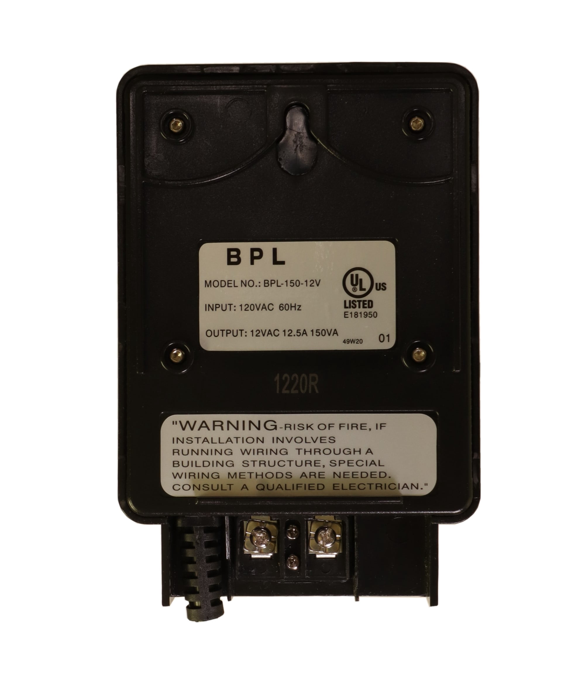 150 Watt 12V Landscape Lighting Transformer with Photocell
