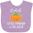 thumbnail image 3 of Inktastic Halloween Cutest Little Pumpkin in the Patch Boys or Girls Baby Bib, 3 of 4
