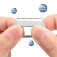 thumbnail image 4 of Uxcell Silicone Rubber Bands Rings Non-slip 1" Grey for Wrapping Paper 5Pcs, 4 of 5