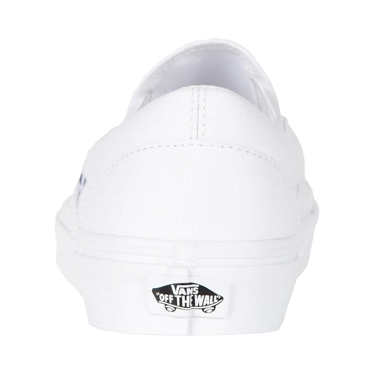 NIB Vans Classic Slip-On True White Canvas Shoes Men\'s 10.5 / Women\'s 12.0 Vans Classic Slip-On Low Tide True White / True Mens Shoes  main image 3