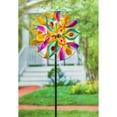 thumbnail image 2 of 75"H Wind Spinner, Mardi Gras, 2 of 3