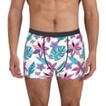 thumbnail image 4 of Wukai Hawaiian Style Print Men’s Underwear Breathable Boxer Briefs,&nbsp;Moisture Wicking & Breathable-Small, 4 of 7