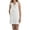 White, variant on Dotti Women's White Grommet Hooded Cover-up Swimsuit, XL