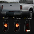 thumbnail image 4 of Winjet Tail Lights Compatible With 1997 to 2003 Ford F-150/F-250, 1997-2007 Ford F-250/F-350 Replacement Left + Right Side Taillight Pair Clear Lens, 4 of 7