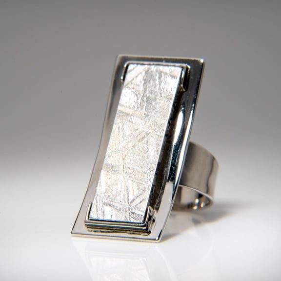 Genuine Seymchan Meteorite Ring