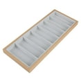 thumbnail image 1 of KLKCMS Glasses Jewelry Tray Stackable Sunglasses Organizer Storage Holder Grey, 1 of 9