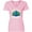 AD-Pink, variant on Inktastic Peacock Women's V-Neck T-Shirt