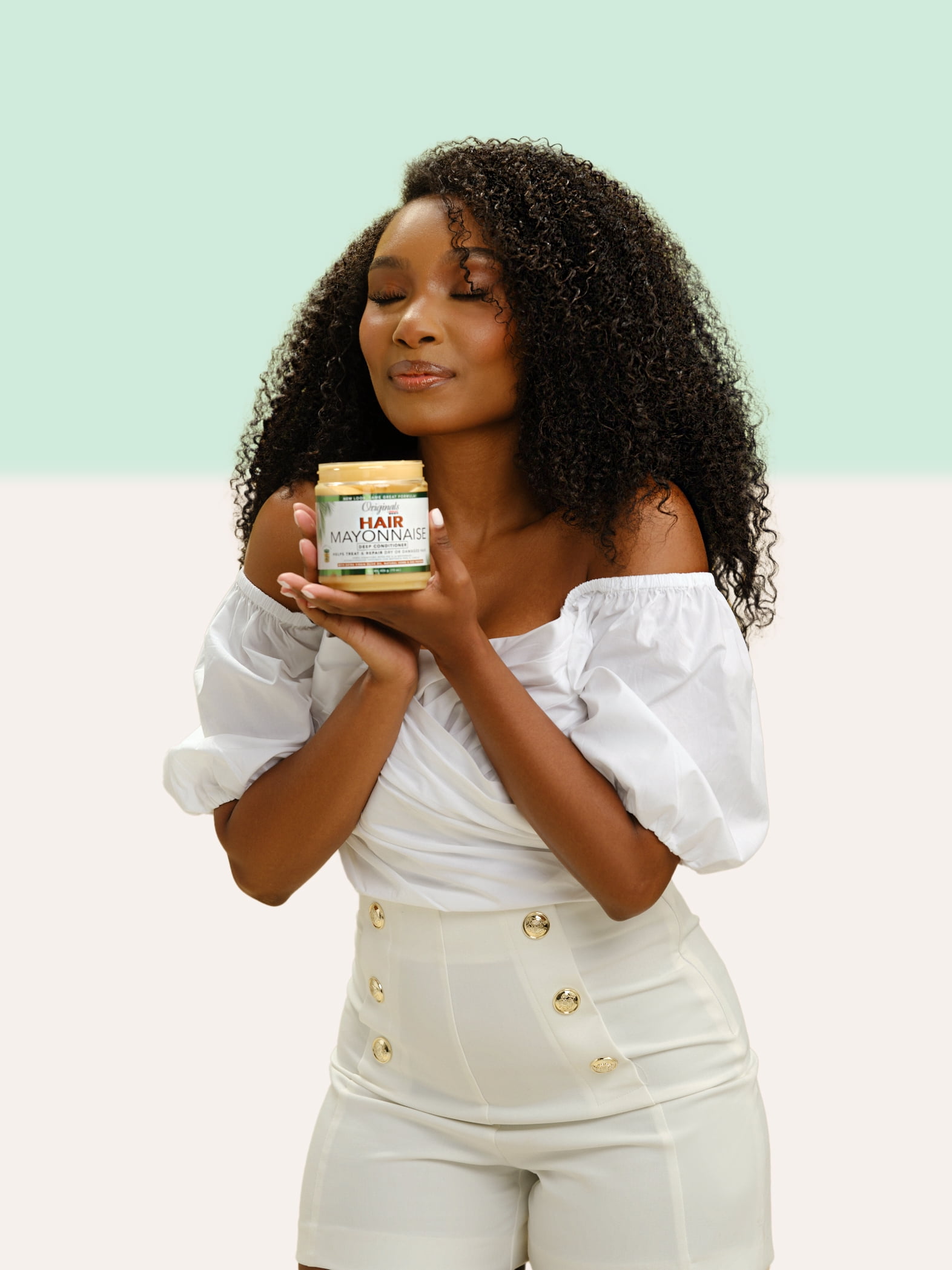 Originals By Africa's Best Hair Mayonnaise Conditioner 15 oz Jar