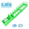 thumbnail image 1 of 18 Strip Tape Dispenser, Portable Foldable Dual Roll Tape Dispenser, Tape Zoomie, Well Designed, Blade-Free, Compact, Durable, Suitable,for Gift Packaging and Handicraft Making, 1 of 8