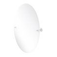 thumbnail image 2 of Sag Harbor Collection Frameless Oval Tilt Mirror with Beveled Edge - SG-91-WHM, 2 of 3
