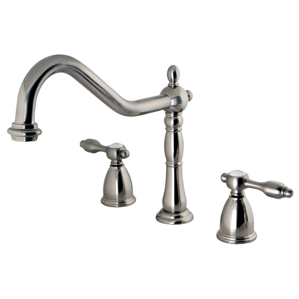 Kingston Brass KB1798TALLS Tudor 8 Inch Center Kitchen Faucet Without