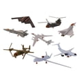 thumbnail image 1 of segolike 8 Pieces Airplane Model Aircraft Shelf Ornament Building s for Girls Children B, 1 of 8