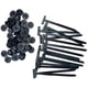 thumbnail image 1 of u200bNylon Cable Ties Self Locking Zip Ties 10-100pcs Assorted Sizes Bundle Fasteners For Wires Cables Organizationu200b, 1 of 5