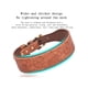 thumbnail image 3 of 1pc Flower Pattern Leather Dog Collar, Soft And Comfortable, Suitable For Large Dogs, 3 of 4