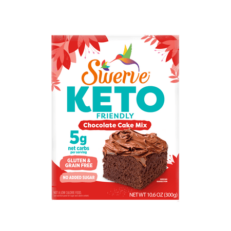 Swerve Sweets Gluten + Grain Free Chocolate Cake Mix, 10.6 oz Box