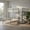 Gray, variant on Demi Bonn Twin Over Twin Loft Bunk Bed with Bookcase, Twin Bunk Beds, Space-saving Solid Wood House Bed Frame, Gray