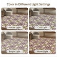 thumbnail image 7 of ODIKA Bathtub Faded Vintage Botanical Print Backing Support Shower Non-Slip Flatwoven for Living Room, Under Sectional, Family, 7 of 7