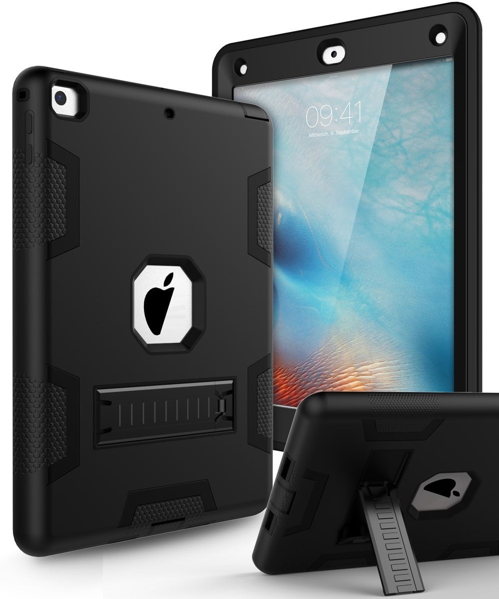 Apple IPad 4 / A1458 / A1459 / A1460 Kickstand Case Heavy Duty Drop