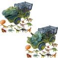thumbnail image 4 of Camión Volquete De Dinosaurios, Excavadora De Dinosaurios De Rueda Libre, Juguete Artesanal Exquisito, Vehículo De Ingeniería De Dinosaurios, Educativo Para Niños En Casa matsuzay FN003543-01, 4 of 6