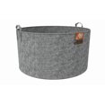 thumbnail image 3 of Hydrofarm HGDB100 Sac de Plantation Réutilisable, Pot à Terre de 100 Gallons, 100 gal, Gris, 3 of 4