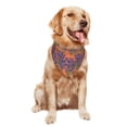 thumbnail image 4 of Dog Bandanas, Lavender Flowers Apricot Adjustable Dog Scarf Triangle Bib Handkerchief Accessories for Small Medium Large Dogs, Cats, Pets, 4 of 6