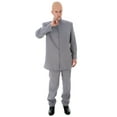 thumbnail image 1 of Men's Plus Size Evil Man Grey Suit Costume, 1 of 2