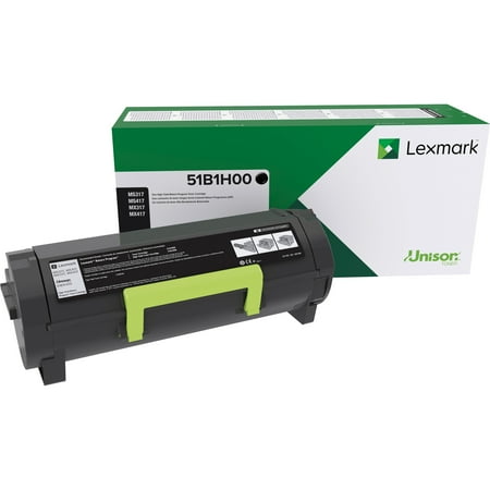 12a1980 Lexmark Cartridge - Lexmark, LEX51B1H00, High Yield Toner Cartridge, 1 Each