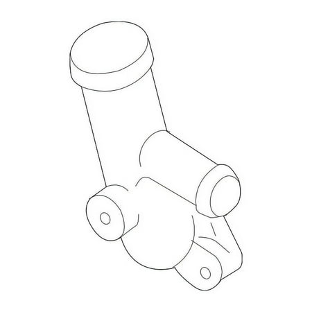 Genuine OE Nissan Engine Coolant Outlet Flange - 11060-4S100