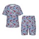 thumbnail image 1 of Balery winter Dachshund Conjunto de Pijama Infantil de Manga Corta con Estampado – Ropa de Dormir de Algodón Suave-Large, 1 of 6