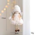 thumbnail image 3 of Muñeco de ángel de Navidad Regalos de Año Nuevo 2023 Decoraciones navideñas para el hogar Navidad 2022 Adornos colgantes para árbol de Navidad Noel Deco, 3 of 5