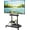 Black, variant on ECOTINY Rolling TV Stand with Soundbar Mount for 37-75 Inch TVs, Heavy-Duty Mobile TV Cart with Swivel & Tilt, Height Adjustable TV Stand on Wheels, Max VESA 600x400mm, Holds 154 lbs,White