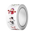 thumbnail image 2 of Fiudx juguetes Rollo de pegatinas de muñeco de nieve, etiquetas de sobres de muñeco de nieve de Navidad, rollo de pegatinas de muñecos de nieve surtidos de Navidad para niños, decoración de regalo de, 2 of 6