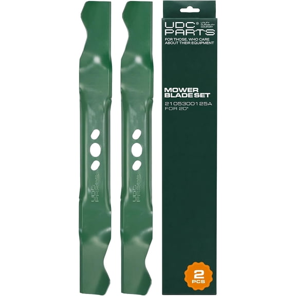UDC Parts 2105300125A Lawn Mower Blades Replacement for Hyper Tough 20 Inch