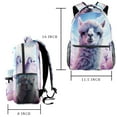 thumbnail image 2 of Lightweight Backpack Alpaca School Bag Travel Laptop Daypack for Men Women Casual Rucksack, 2 of 6