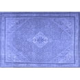 thumbnail image 1 of Ahgly Company Indoor Rectangle Persian Blue Traditional Area Rugs, 7' x 10', 1 of 4
