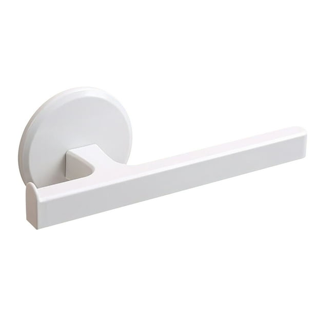 Toallero En Forma De T Estante De Almacenamiento De Toallas De Un Solo Poste Soporte De Secado De Toallas De Perforación Gratis Con Diseño Elevado Para Baño Cocina Dormitorio Methold HA026808-03