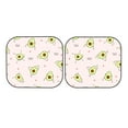 thumbnail image 7 of Fotbe Avocado Doing Sport Yoga 2-Piece Car Windshield Sun Shade | Sun Blocker for Car Windshield | Foldable Automotive Interior Accessories for Sun Protection-Medium, 7 of 7