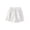 White, variant on CPNG Girls Sport Shorts Quick Drying Summer Thin Shorts Casual Loose Elastic High Waist Running Lightweight Training Shorts(Black,13-14 Years)