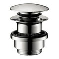 thumbnail image 2 of 2-1/2 in. Brass Push-Open Sink Drain in Chrome, 2 of 2