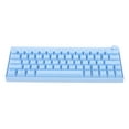 thumbnail image 4 of Blue Mechanical Keyboard, N Key Rollover 64 Keys Type C Wired 3 Modes  Mechanical Keyboard  2.4G  for Home Blue Switch,Black Switch,Red Switch,Brown Switch, 4 of 8