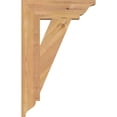 thumbnail image 3 of Ekena Millwork 3 1/2"W x 14"D x 22"H Traditional Traditional Smooth Bracket, Western Red Cedar, 3 of 4